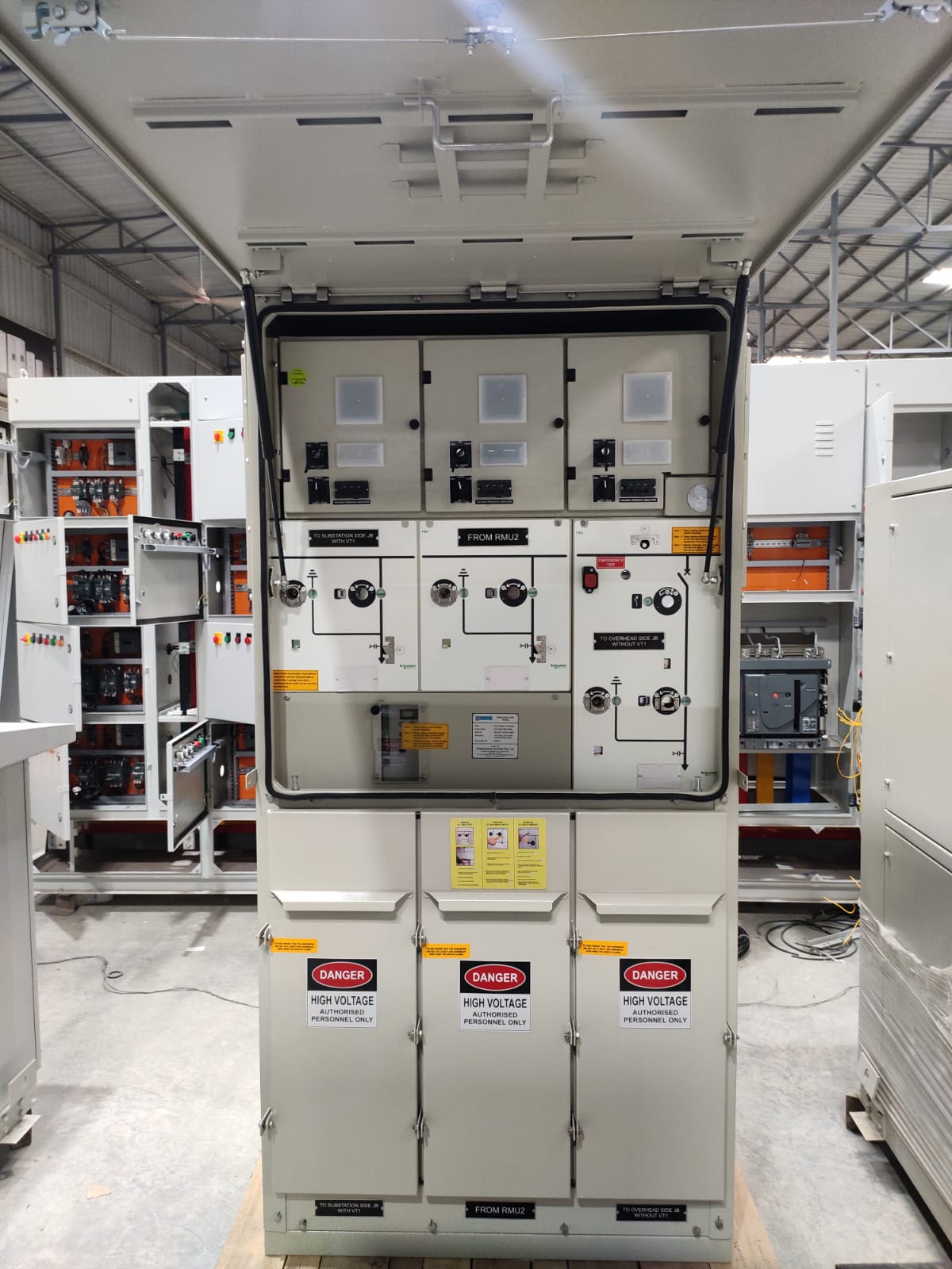 Design of 2 x 11 kV Ring Main Unit RMU Project in Nauru